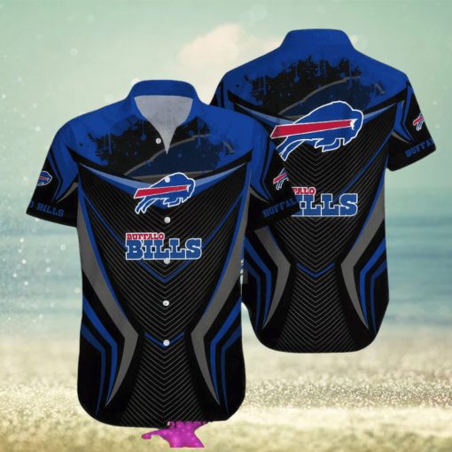 Buffalo Bills Hawaiian Shirt Tropical Flower Beach Unisex Gift For Fans NFL