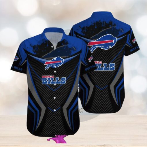 Buffalo Bills Hawaiian Shirt Tropical Flower Beach Unisex Gift For Fans NFL