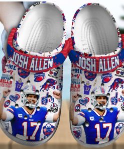 Buffalo Bills Josh Allen NFL Sport Crocs Crocband Clogs Shoes Comfortable For Men Women and Kids – Footwearelite Exclusive