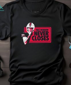 Buffalo Bills Josh Allen This Window Never Closes 2023 Playoffs Shirt