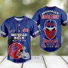 Houston Texans We Are Texans Black Skull Design Baseball Jersey
