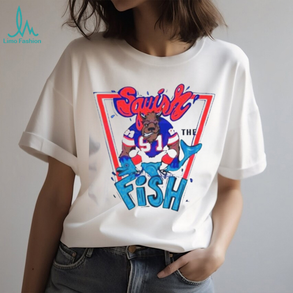 Buffalo Bills Mafia Squish The Fish Shirt Buffalo Bills Mafia Squish The Fish Shirt