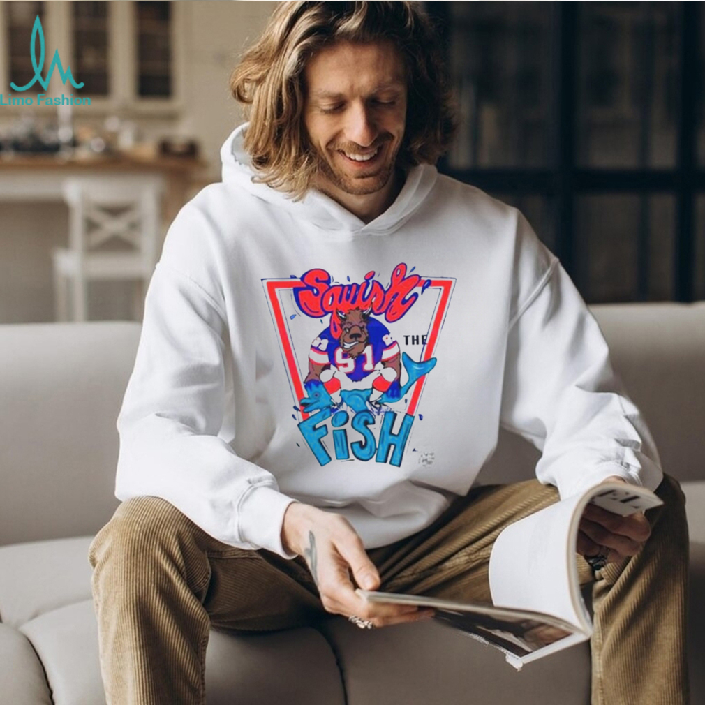 Buffalo Bills Mafia Squish The Fish Shirt Buffalo Bills Mafia Squish The Fish Shirt