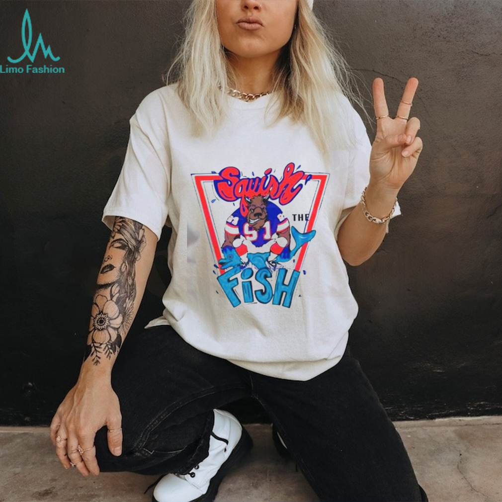 Buffalo Bills Mafia Squish The Fish Shirt Buffalo Bills Mafia Squish The Fish Shirt