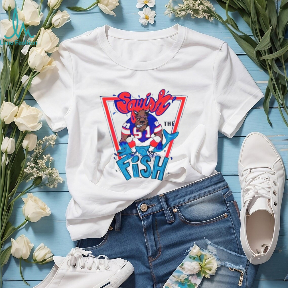 Buffalo Bills Mafia Squish The Fish Shirt Buffalo Bills Mafia Squish The Fish Shirt