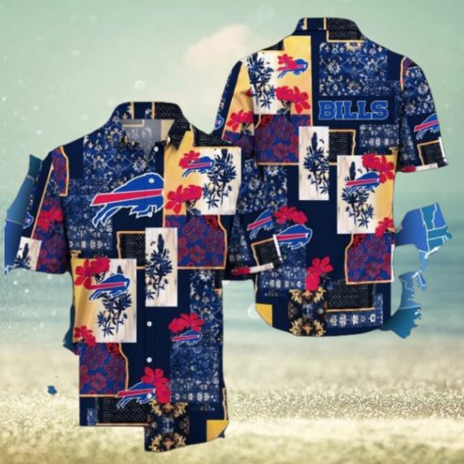 Buffalo Bills Maps Teams New Arrivals Hawaiian Shirt Gift Men And Women