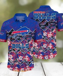 Buffalo Bills NFL Hawaiian Shirt Tropical Patterns 3D Beach Summer Gift For Fan