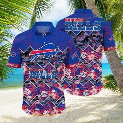 Buffalo Bills NFL Hawaiian Shirt Tropical Patterns 3D Beach Summer Gift For Fan