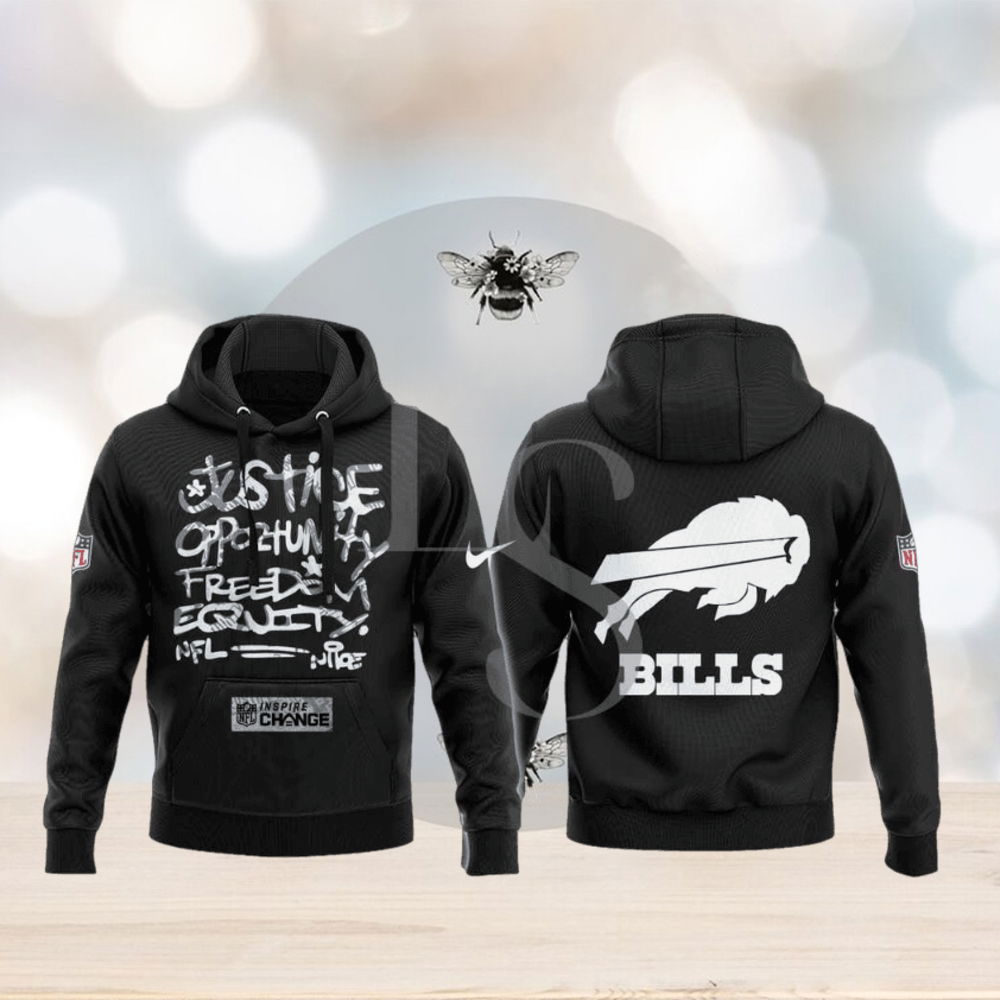 Buffalo Bills NFL Justice Opportunity Equity Freedom Hoodie 3D Buffalo Bills NFL Justice Opportunity Equity Freedom Hoodie 3D