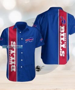 Buffalo Bills Plain Blue Basic Sport Hawaiian Shirt