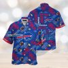 Detroit Lions Tropical Outfit Custom Name Beach Shirt Nlf Hawaiian Shirt