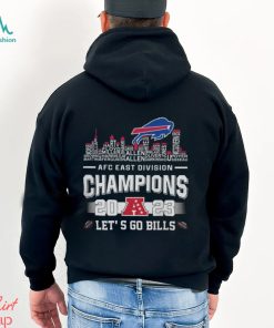Buffalo Bills Skyline Players Name 2023 AFC East Division Champions Let’s Go Bills Shirt Royal