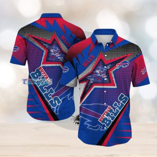 Buffalo Bills Stagelight Dots Pattern Hawaii Shirt
