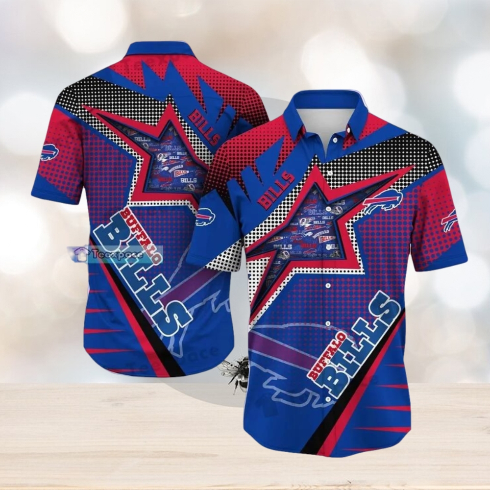 Buffalo Bills Stagelight Dots Pattern Hawaii Shirt Buffalo Bills Stagelight Dots Pattern Hawaii Shirt