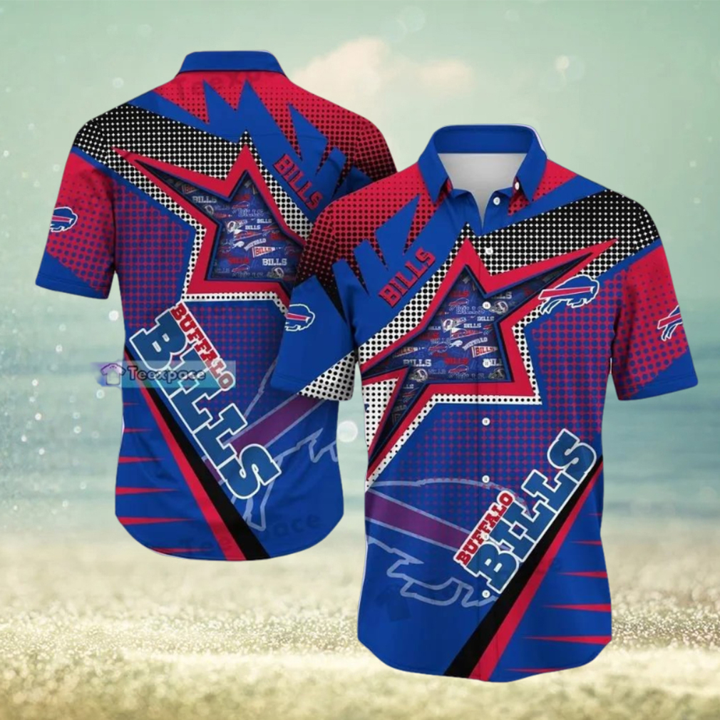 Buffalo Bills Stagelight Dots Pattern Hawaii Shirt Buffalo Bills Stagelight Dots Pattern Hawaii Shirt