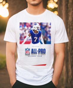Buffalo Bills Taron Johnson Cb 2023 Season Nfl Associated Press All Pro Second Team T shirt