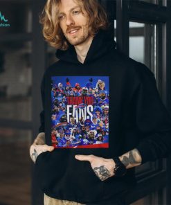 Buffalo Bills Thank You Fans 2024 Tshirt