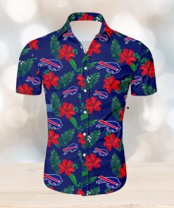 Buffalo Bills Tropical Flower Pattern Hawaiian Shirt