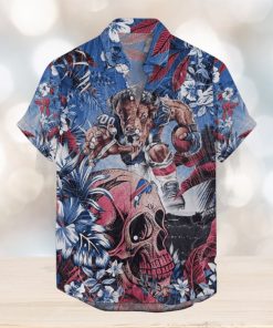 Buffalo Bills Tropical Skull mascot NFL Hawaiian Shirt Men And Women For Fans Gift