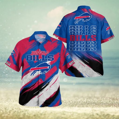 Buffalo Bills Vintage Classic Button Shirt Hawaiian Shirt Amazing Gift Gift For Fans