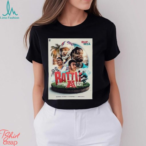 Buffalo Bills Vs Miami Dolphins Battle For The AFC East NFL Playoff Shirt