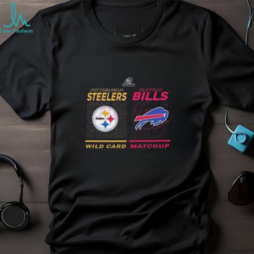 Buffalo Bills Vs Pittsburgh Steelers Nfl Playoffs 2024 Wild Card Matchup T shirt