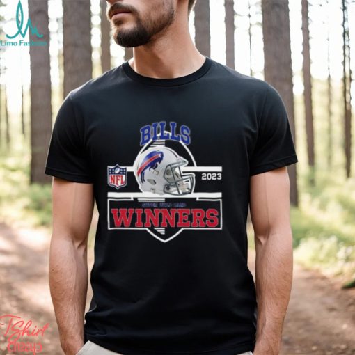 Buffalo Bills Winners Champions 2023 Super Wild Card NFL Divisional Helmet Logo Classic T Shirt