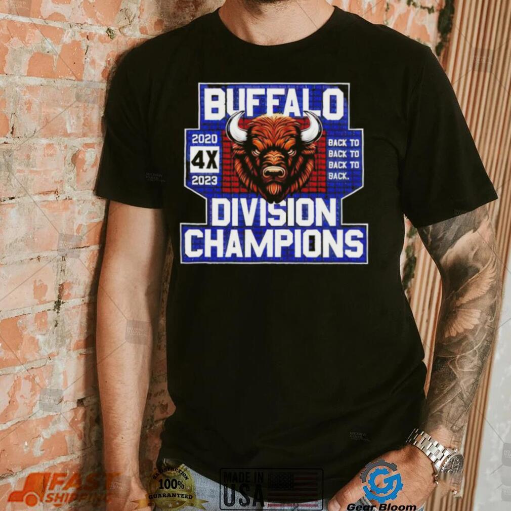 Buffalo Bills back to back to back to back 4x division champions shirt Buffalo Bills back to back to back to back 4x division champions shirt
