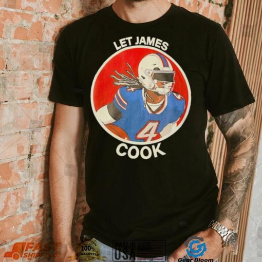 Buffalo Bills let James Cook shirt