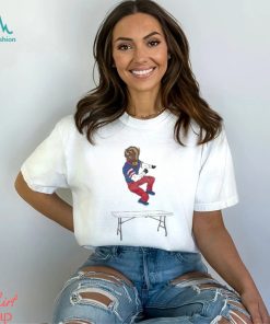 Buffalo Bills mascot on the table shirt, hoodie, sweater, long sleeve and tank top Buffalo Bills mascot on the table shirt