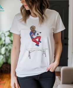 Buffalo Bills mascot on the table shirt, hoodie, sweater, long sleeve and tank top Buffalo Bills mascot on the table shirt