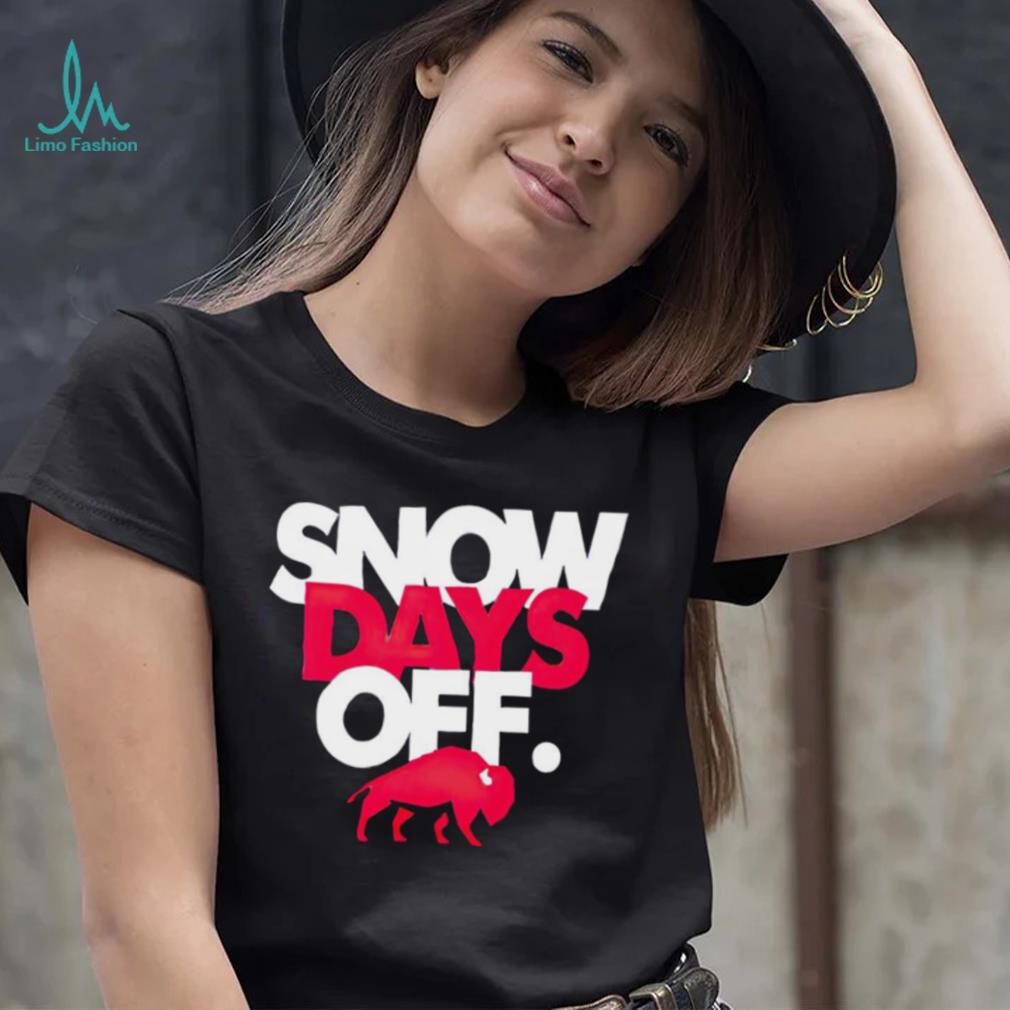 Buffalo Bills snow days off shirt Buffalo Bills snow days off shirt
