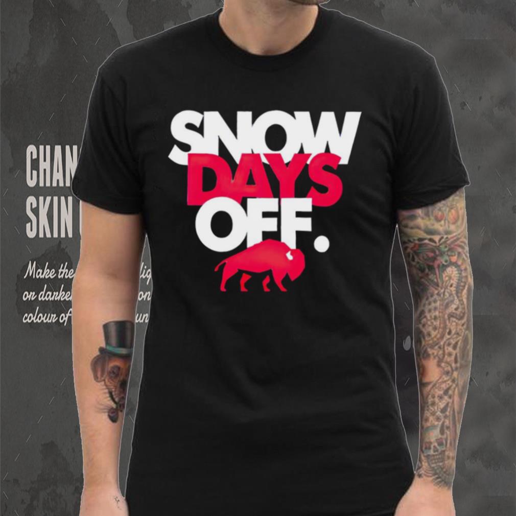 Buffalo Bills snow days off shirt Buffalo Bills snow days off shirt