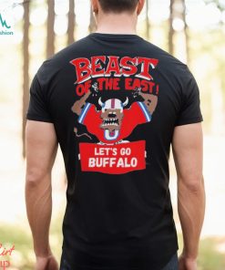 Buffalo Football Beast of The East Mascot Royal Shirt