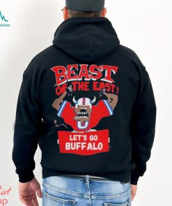 Buffalo Football Beast of The East Mascot Royal Shirt