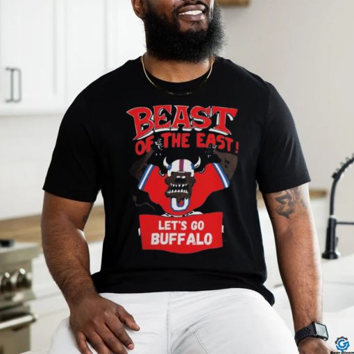 Buffalo Football beast of the east mascot T Shirt