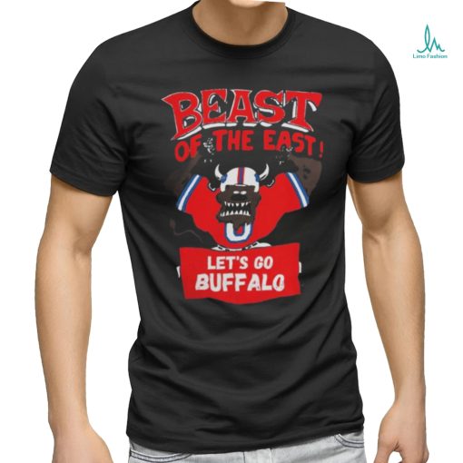 Buffalo Football beast of the east mascot T Shirt