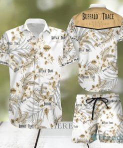 Buffalo Trace Hawaiian Shirts And Short Summer Beach Set