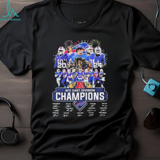 Buffalo bills all team 2024 afc east division champions shirt