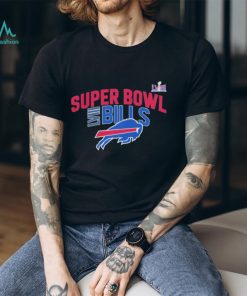Buffalo bills super bowl lviii team logo lockup 2024 shirt