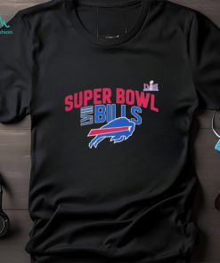 Buffalo bills super bowl lviii team logo lockup 2024 shirt