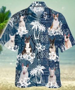 Bull Terrier Hawaiian Shirt Dog Aloha Shirt For Men Women Beach