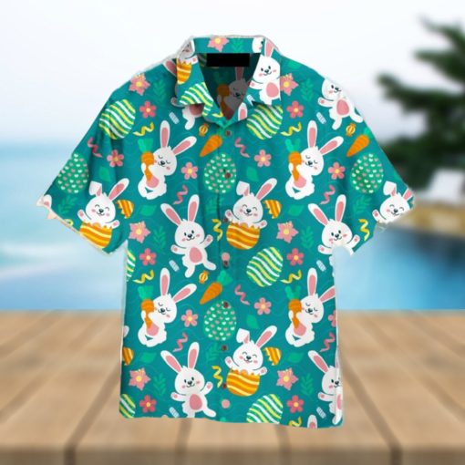 Bunny Easter Day Hawaiian Shirt Aloha For Men And Women