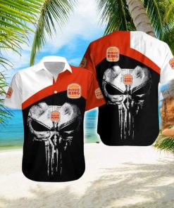 Burger King Logo Brand Hawaiian Shirt Skull Gift Summer