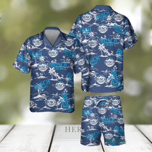 Busch light Beer Loves Gift Hawaiian Shirts And Short Summer Beach Set Summer Gift