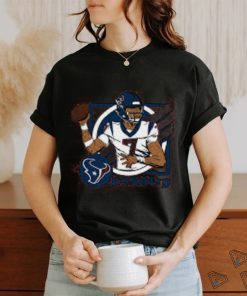 C.J. Stroud Houston Texans Homage Caricature Player Tri Blend T Shirt