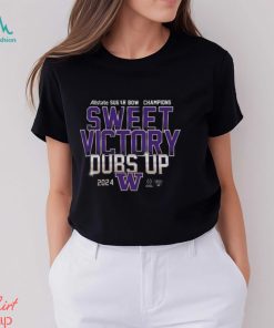 CFP 2024 Washington Huskies Sugar Bowl Champions Sweet Victory Dubs Up Shirt