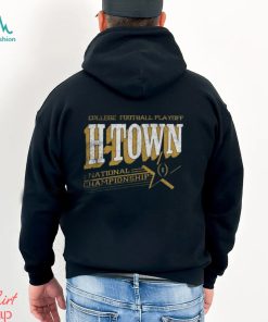 CFP Shop College Football Playoff 2024 National Championship Game H Town T Shirt