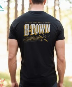 CFP Shop College Football Playoff 2024 National Championship Game H Town T Shirt