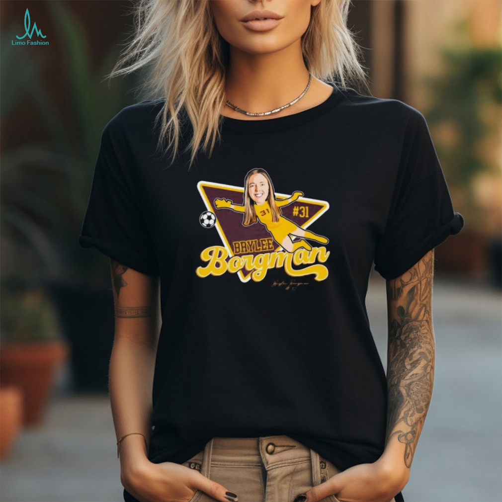 CMU Goalie Brylee Borgman signature shirt CMU Goalie Brylee Borgman signature shirt